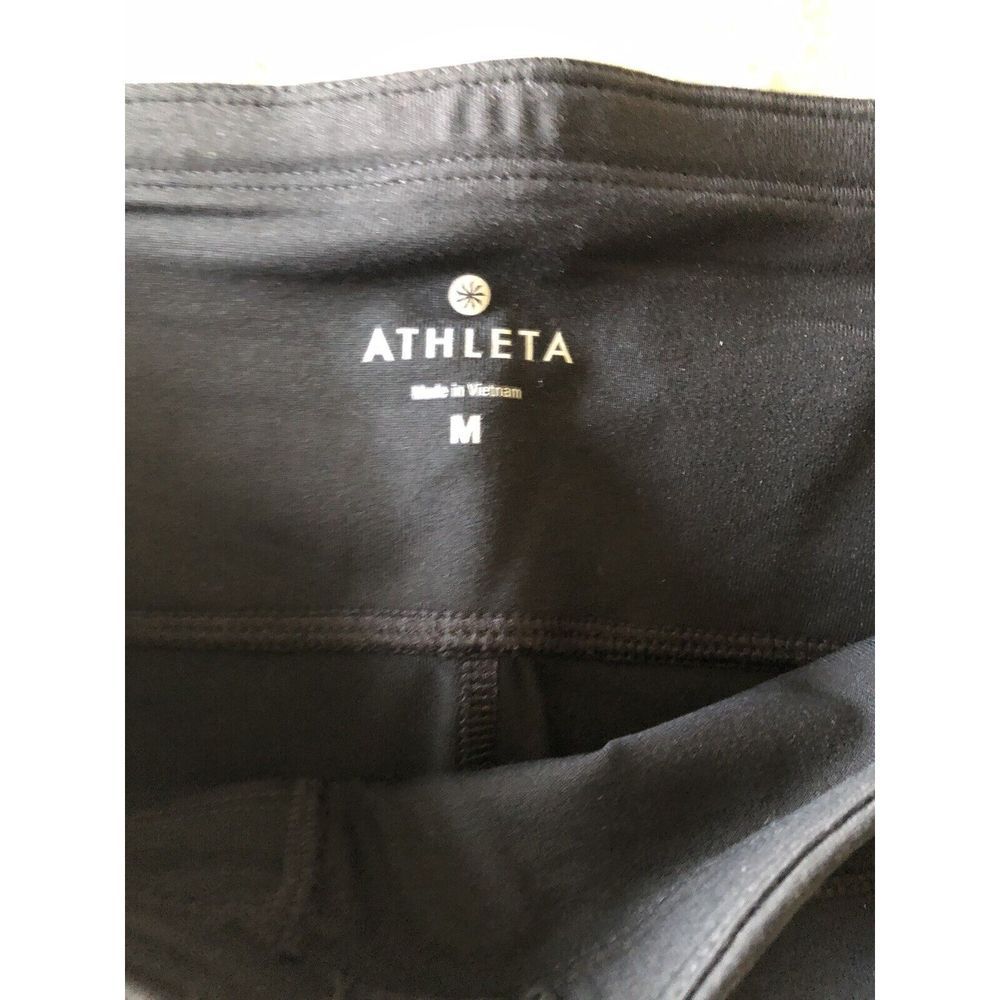 Athleta Relay Tight, Reflective Detail, Black, Size M… Gem